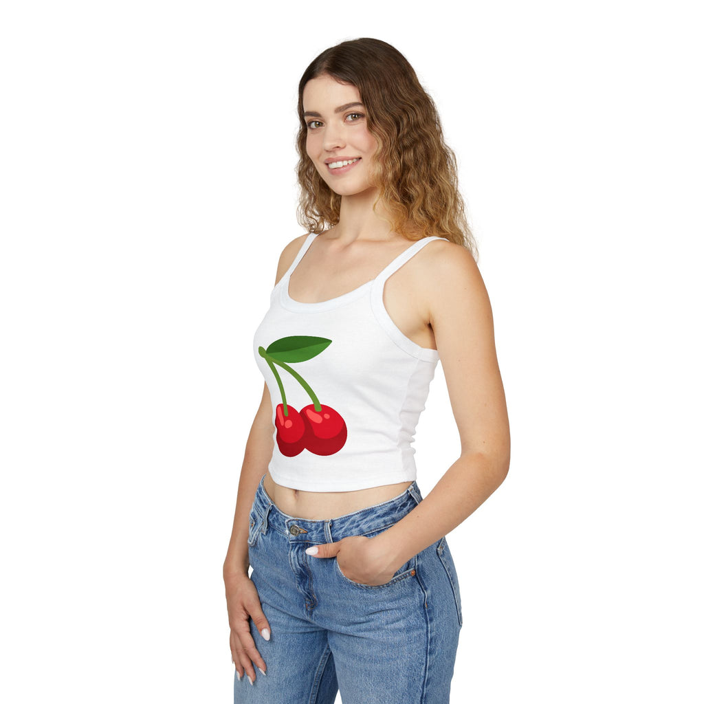Cherry Spaghetti Strap Tank 🍒