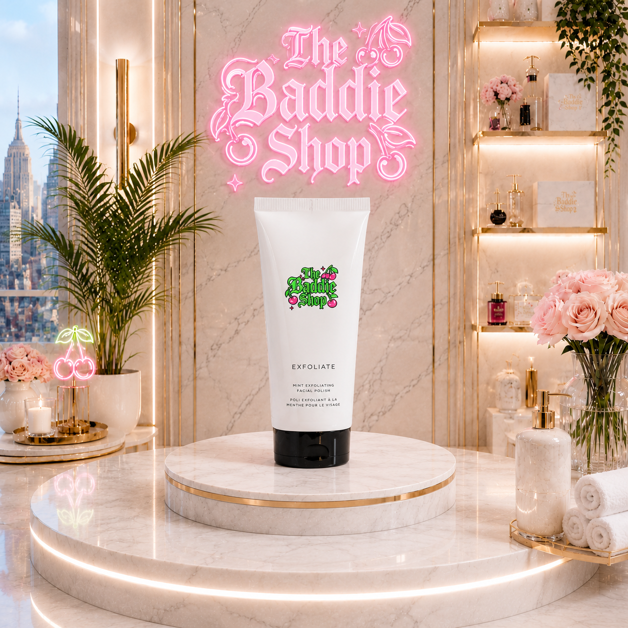 Mint Exfoliating Facial Polish